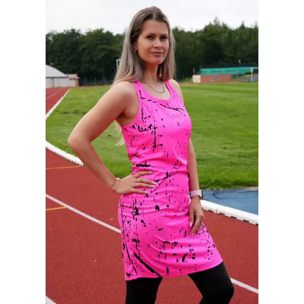  Prémium funkcionális női mellényruha ALTISPORT VOJ/ALW034SAT01 NEON/RÓZSASZÍN 
