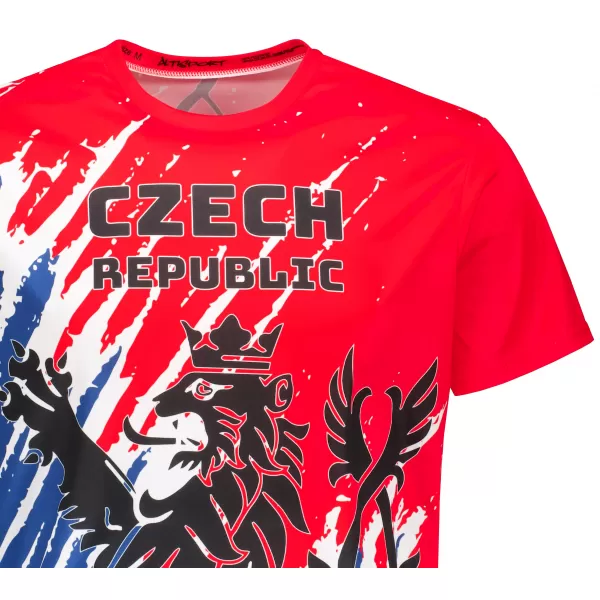  Férfi prémium funkcionális póló ALTISPORT x CZE VOJ/ALM036TR01 OROSZLÁN 