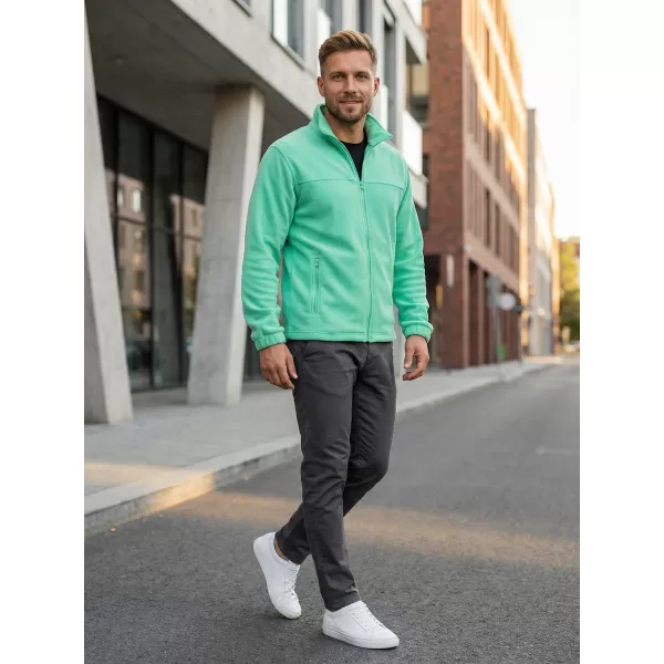 Férfi polár pulóver ALTISPORT NP/ALM105 MENTA 