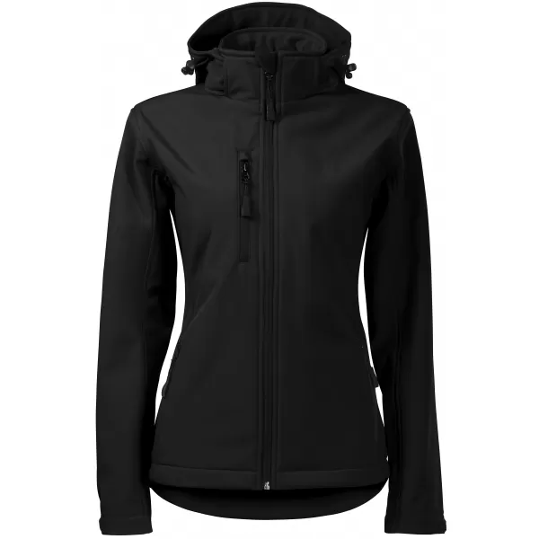  Női softshell kabát ALTISPORT NP/ALW125 FEKETE 