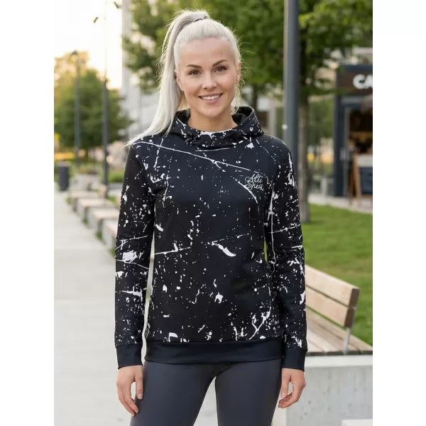  Prémium funkcionális női pulóver ALTISPORT VOJ/ALW034MI01 FEKETE 