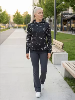 Prémium funkcionális női pulóver ALTISPORT VOJ/ALW034MI01 FEKETE