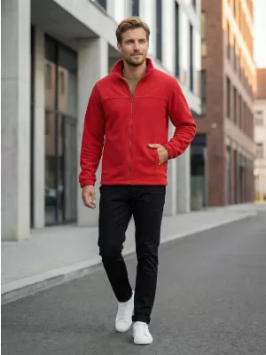 Férfi polár pulóver ALTISPORT NP/ALM105 PIROS