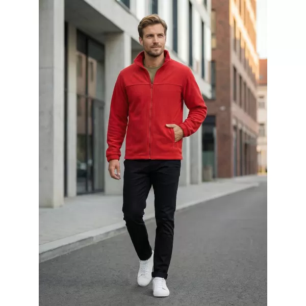  Férfi polár pulóver ALTISPORT NP/ALM105 PIROS 