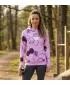Prémium funkcionális női pulóver ALTISPORT VOJ/ALW037MI01 HALVÁNYLILA