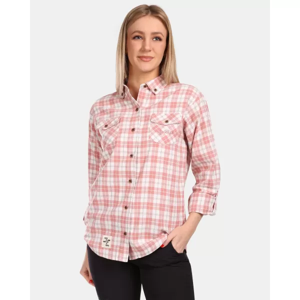  Női ing KILPI FLANNY-W VL0370KI RÓZSASZÍN 