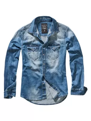 Ing BRANDIT RILEY DENIM BD4020 KÉK MOSOTT