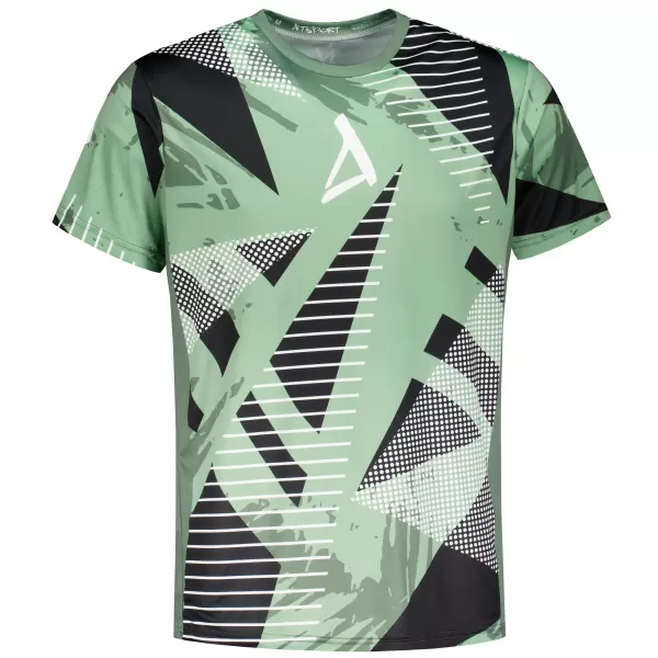  Férfi funkcionális prémium póló ALTISPORT VOJ/ALM044TR01 KHAKI/KATONAI 
