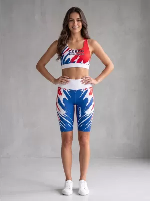 Női prémium funkcionális leggings térd felett ALTISPORT VOJ/ALW036LEG02 OROSZLÁN