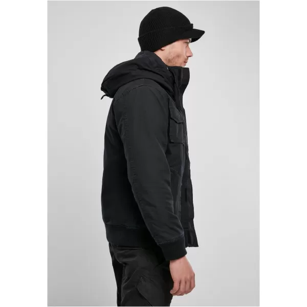  Kabát BRANDIT BRONX BD3107 FEKETE 