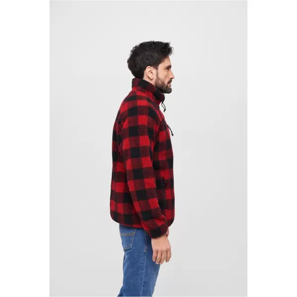  Férfi pulóver BRANDIT BD5022 PIROS/FEKETE 