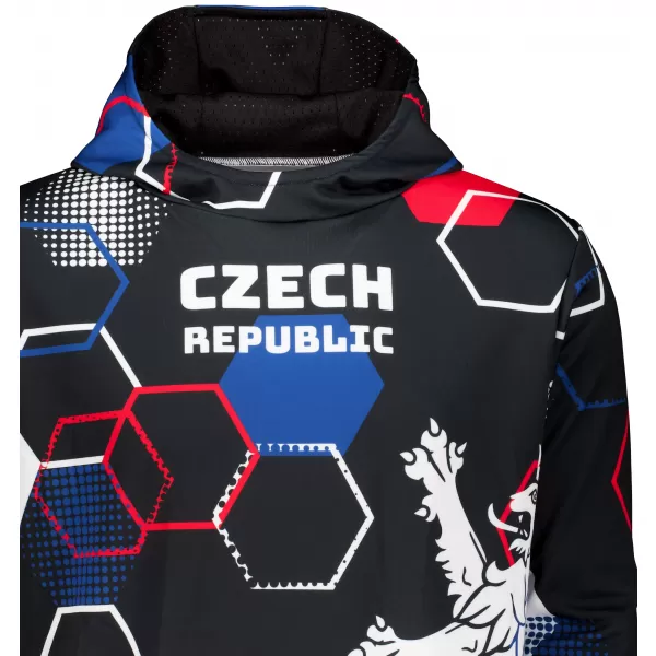  Férfi prémium funkcionális pulóver ALTISPORT VOJ/ALM036MI01 HEXA BLACK 