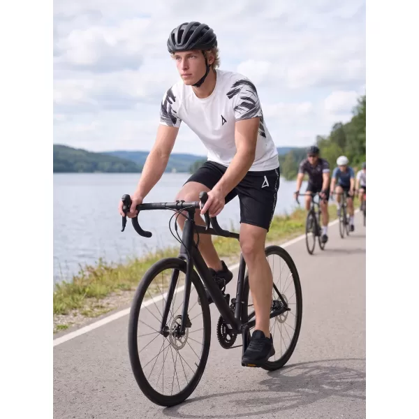  Férfi prémium rövid ujjú funkcionális kompressziós póló ALTISPORT VOJ/ALM039TR04 FEHÉR 