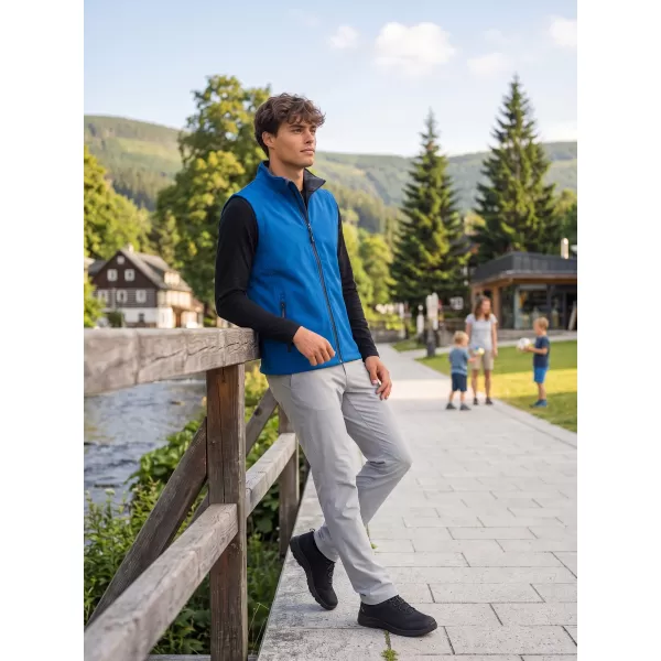  Férfi softshell mellény ALTISPORT NoPrint NP/ALM8211NJ TENGERI KÉK/TENGERÉSZET 