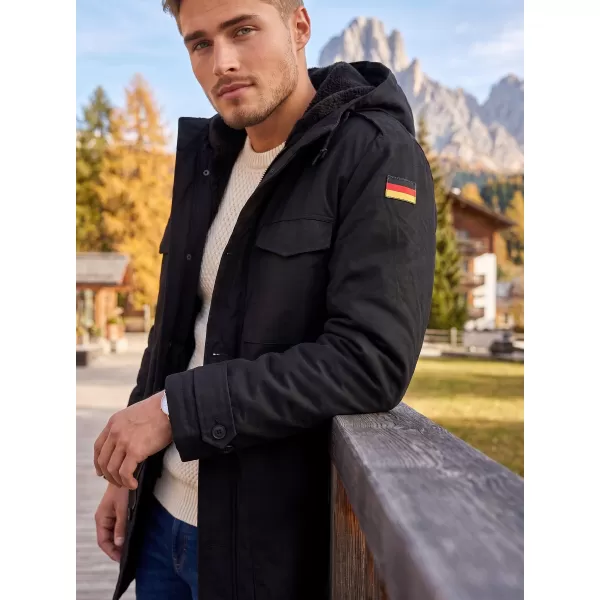  Kabát BRANDIT BW FLAG BD3163 FEKETE 