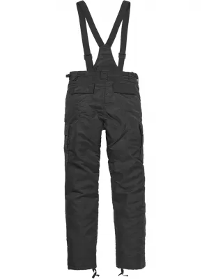 Nadrág BRANDIT THERMAL DUNGAREES BD1012 FEKETE