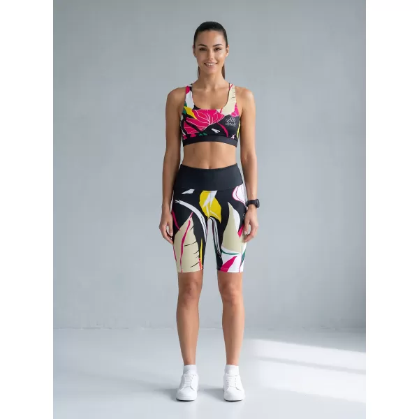  Női prémium funkcionális leggings térd felett ALTISPORT VOJ/ALW042LEG02 FEKETE 