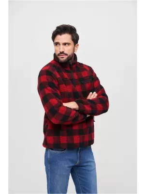 Férfi pulóver BRANDIT BD5022 PIROS/FEKETE