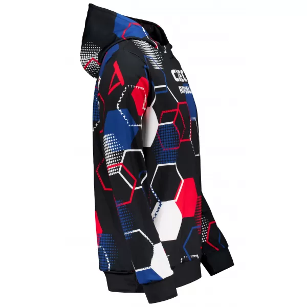  Férfi prémium funkcionális pulóver ALTISPORT VOJ/ALM036MI01 HEXA BLACK 