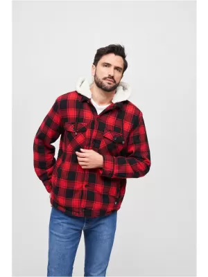Kabát BRANDIT LUMBER BD3172 PIROS/FEKETE