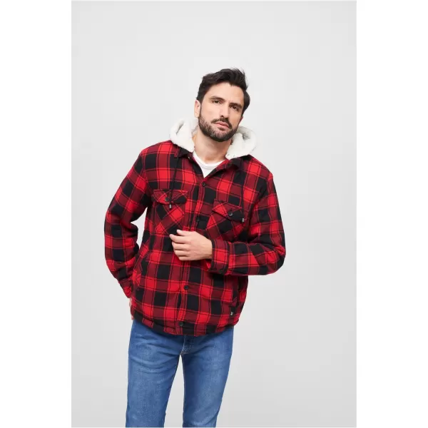  Kabát BRANDIT LUMBER BD3172 PIROS/FEKETE 