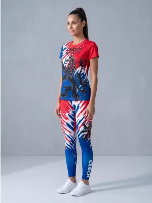 Női hosszú, prémium funkcionális leggings ALTISPORT VOJ/ALW036LEG01 OROSZLÁN