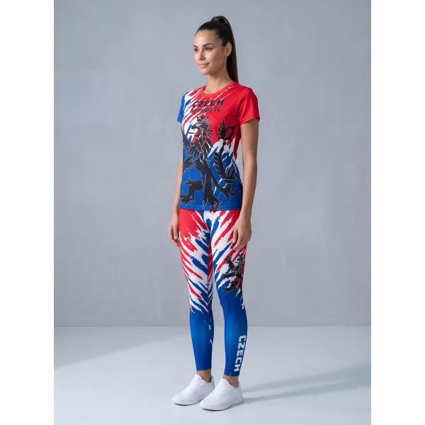  Női hosszú, prémium funkcionális leggings ALTISPORT VOJ/ALW036LEG01 OROSZLÁN 