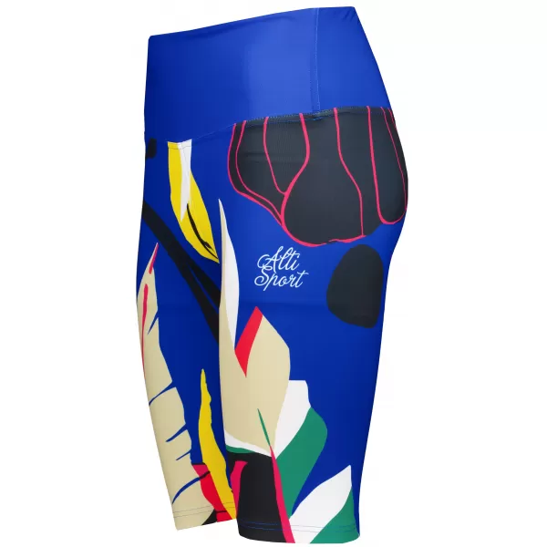  Női prémium funkcionális leggings térd felett ALTISPORT VOJ/ALW042LEG02 KÉK 