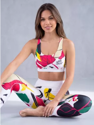 Női hosszú, prémium funkcionális leggings ALTISPORT VOJ/ALW042LEG01 FEHÉR