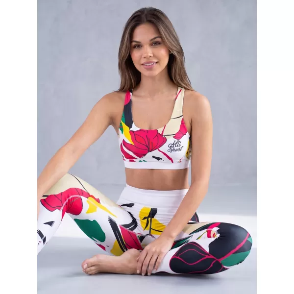  Női hosszú, prémium funkcionális leggings ALTISPORT VOJ/ALW042LEG01 FEHÉR 