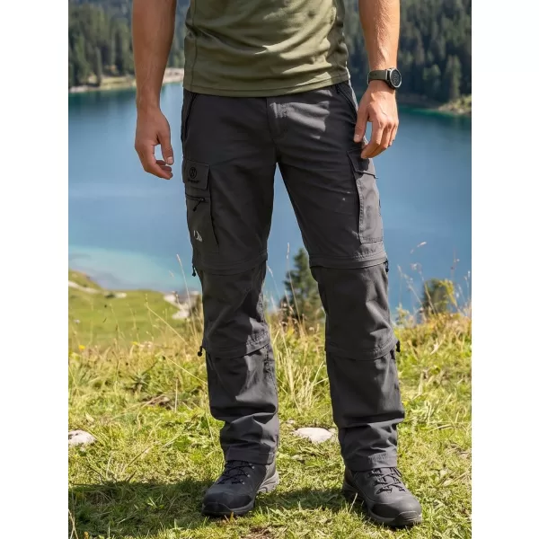  Nadrág BRANDIT SAVANNAH REMOVABLE BD1011 FEKETE 