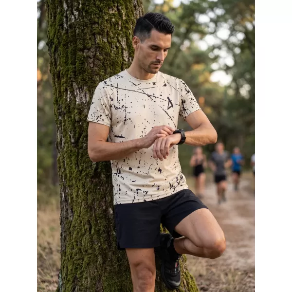  Férfi funkcionális prémium póló ALTISPORT VOJ/ALM034TR01 BARNA 