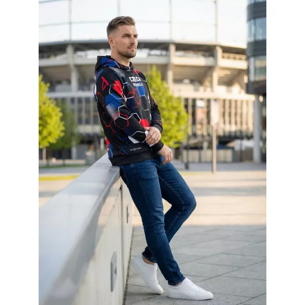 Férfi prémium funkcionális pulóver ALTISPORT VOJ/ALM036MI01 HEXA BLACK 