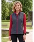 Női softshell mellény ALTISPORT NoPrint NP/ALW7211NJ VASSZÜRKE/PIROS