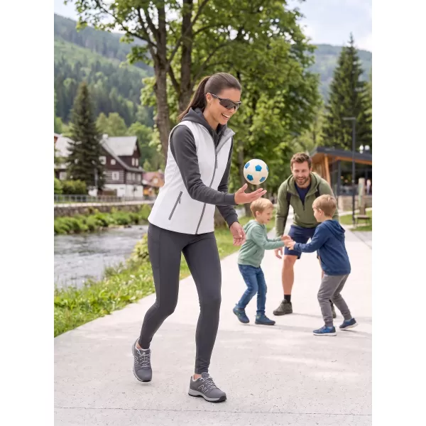  Női softshell mellény ALTISPORT NoPrint NP/ALW7211NJ FEHÉR/FEHÉR 