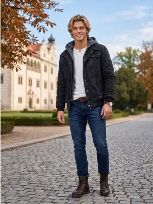 Kabát BRANDIT DAYTON BD3139 FEKETE