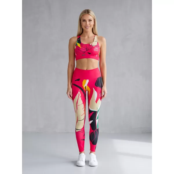 Női prémium sportmelltartó ALTISPORT VOJ/ALW042POD01 RÓZSASZÍN 