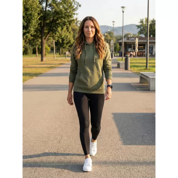  Női pulóver ALTISPORT NoPrint NP/ALW579NJ OLAJBOGYÓ 