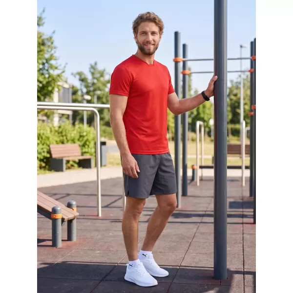  Férfi funkcionális póló ALTISPORT NoPrint NP/ALM421 PIROS 