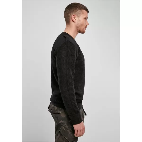  Férfi pulóver BRANDIT MILITARY BD5018 FEKETE 