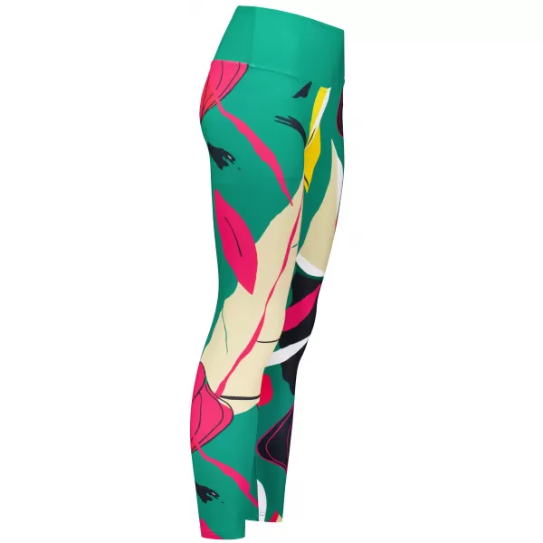  Női hosszú, prémium funkcionális leggings ALTISPORT VOJ/ALW042LEG01 ZÖLD 