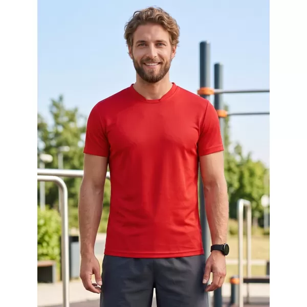  Férfi funkcionális póló ALTISPORT NoPrint NP/ALM421 PIROS 