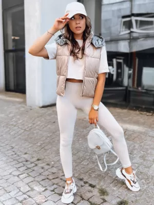 Mellény DSTREET OSHE TY3703 KARAMELLA