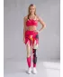 Női hosszú, prémium funkcionális leggings ALTISPORT VOJ/ALW042LEG01 RÓZSASZÍN
