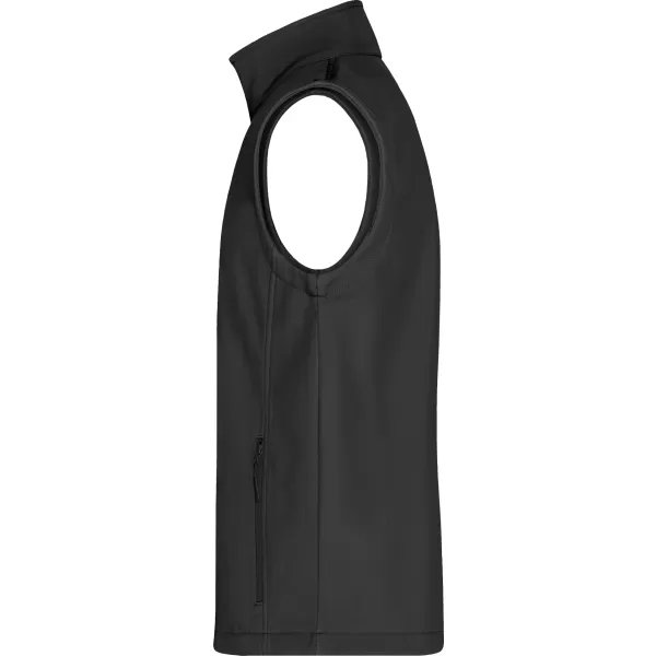  Férfi softshell mellény ALTISPORT NoPrint NP/ALM8211NJ FEKETE/FEKETE 