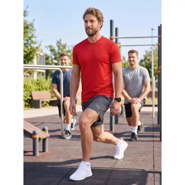  Férfi funkcionális póló ALTISPORT NoPrint NP/ALM421 PIROS 