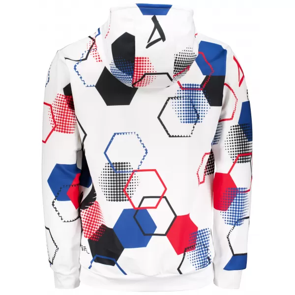  Férfi prémium funkcionális pulóver ALTISPORT VOJ/ALM036MI01 HEXA WHITE 
