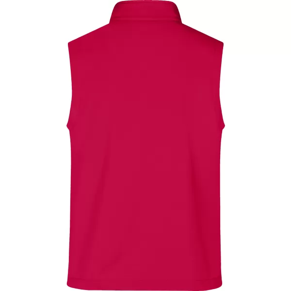  Férfi softshell mellény ALTISPORT NoPrint NP/ALM8211NJ PIROS FEKETE 