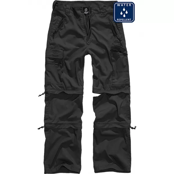  Nadrág BRANDIT SAVANNAH REMOVABLE BD1011 FEKETE 
