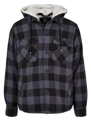 Kabát BRANDIT LUMBER BD3172 FEKETE/SZÜRKE